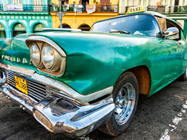 Alongside locally produced cigars and rum, old cars imported from the United States are part of the universal symbols of Havana.