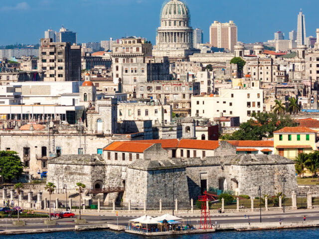 The Old Havana district is a marvel of architecture, with many historical monuments